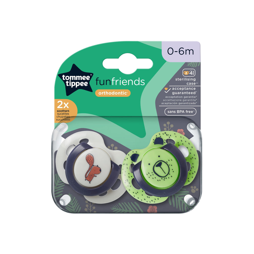 CHUPETE DIVERTIDO ORTHODONTIC 2X 0-6 M
