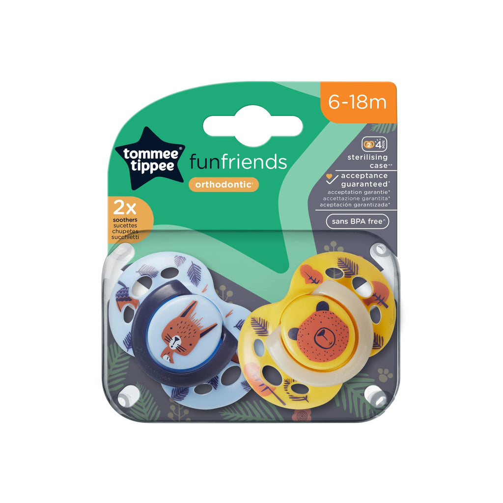 CHUPETE DIVERTIDO ORTHODONTIC 2X 6-18 M