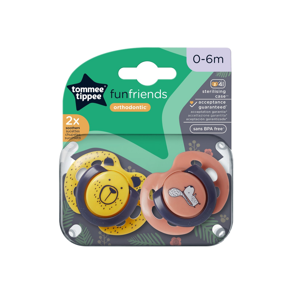 CHUPETE DIVERTIDO ORTHODONTIC 2X 0-6 M