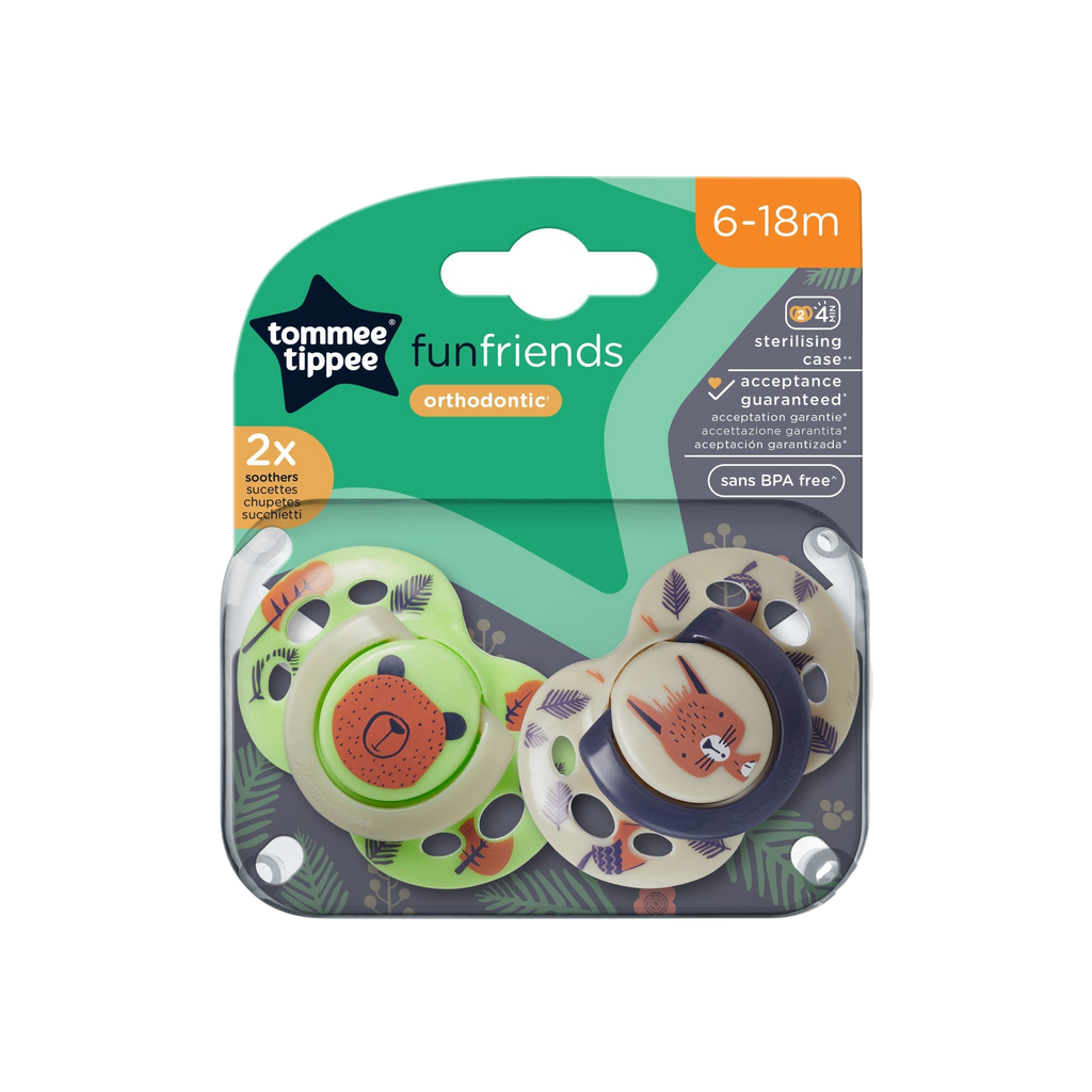 CHUPETE DIVERTIDO ORTHODONTIC 2X 6-18 M