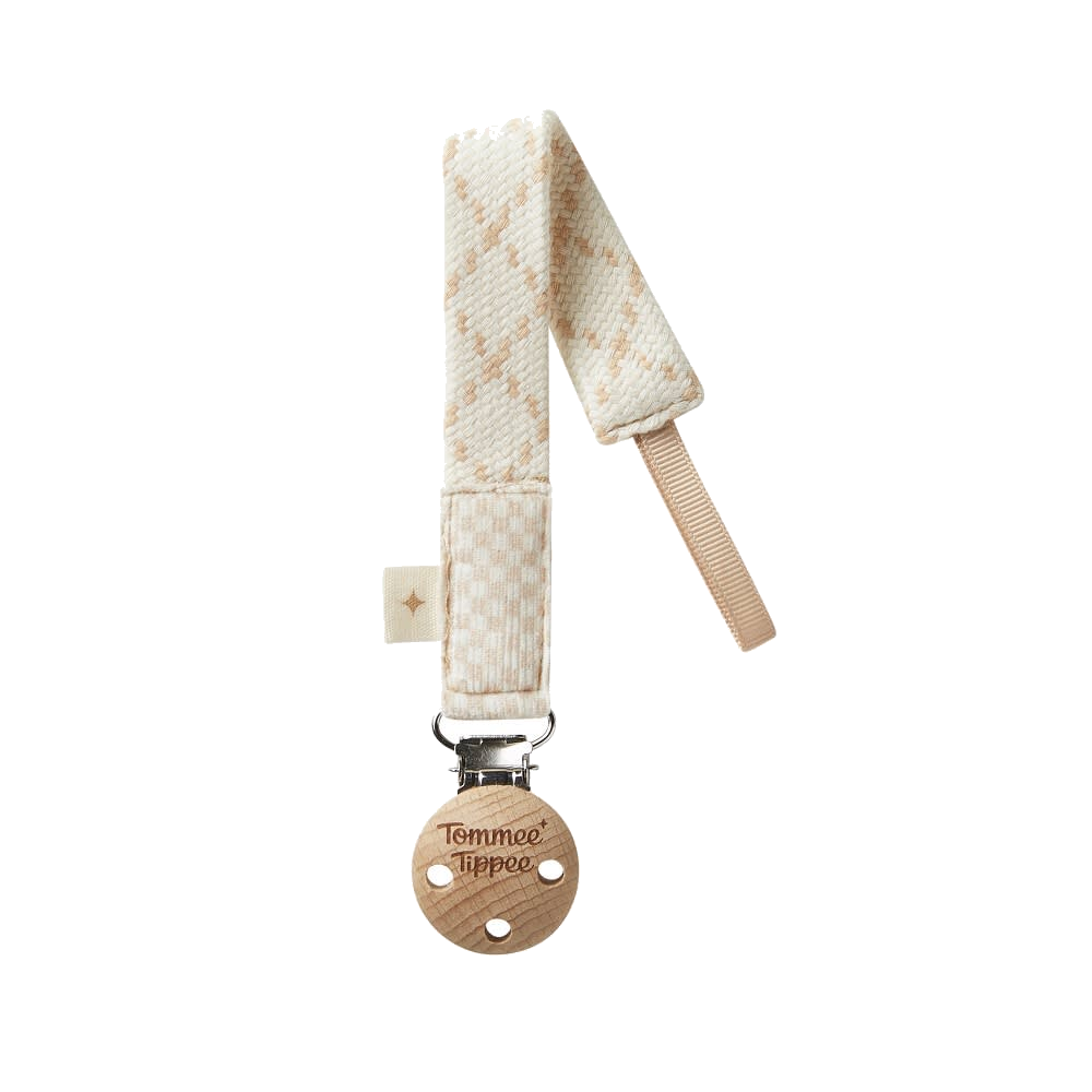 CLIP SUJETA CHUPETE CONFORTER CREMA