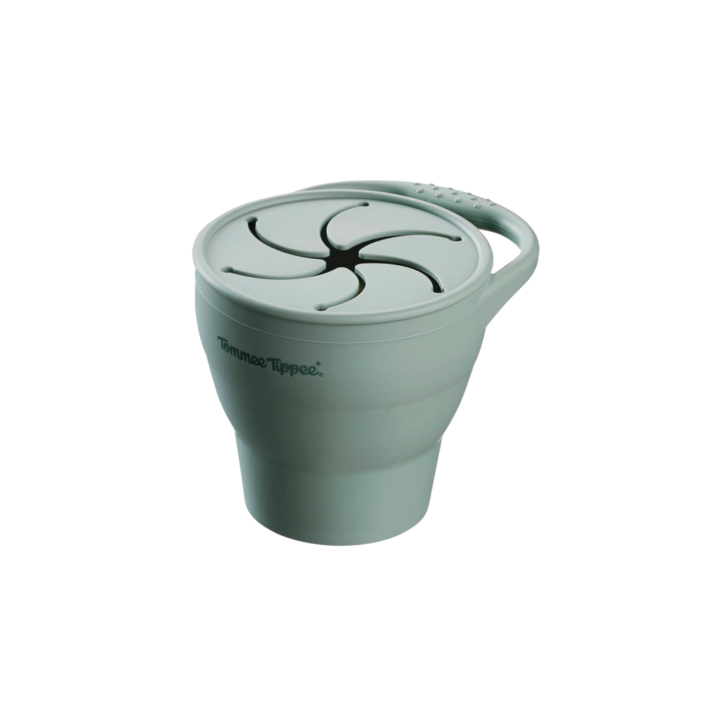 CONTENEDOR DE SNACK DE SILICONA PLEGABLE