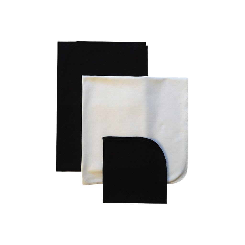 Pack 3 tutos blanco/negro