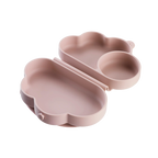 PLATO DE SILICONA NUBE CON BASE DE SUCCIÓN