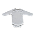 ROPA BEBÉ BODY BOTÓN AL HOMBRO BLANCO INDIVIDUAL