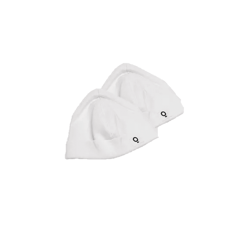 ROPA BEBÉ GORRO DE ALGODÓN BLANCO INDIVIDUAL