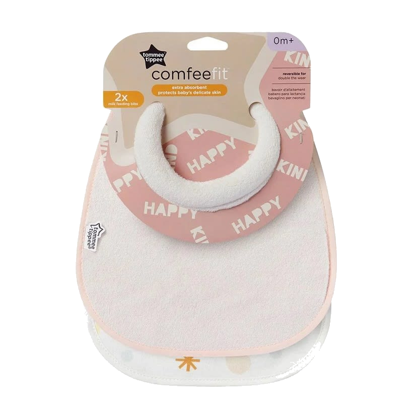 Set 2 Baberos de Tela Absorbente