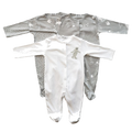 SET 3 PIEZAS ENTERITO DISEÑO YETI GRIS/BLANCO CON PATITAS