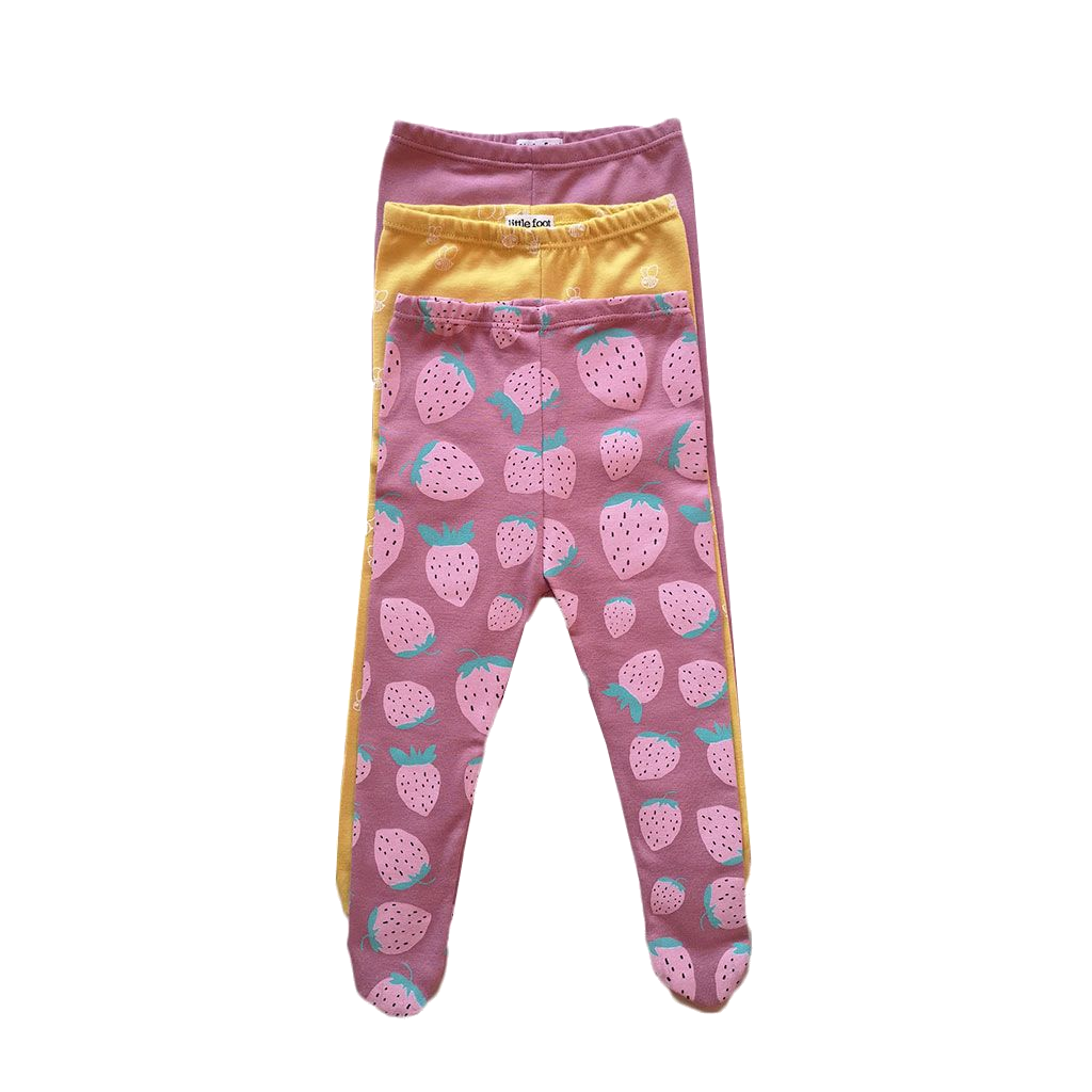 SET 3 PIEZAS PANTY DISEÑO HUERTA NIÑA