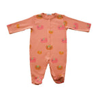 SET 2 PIEZAS ENTERITO DISEÑO HUERTA NIÑO CON PATITAS
