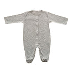 SET 3 PIEZAS ENTERITO DISEÑO YETI GRIS/BLANCO CON PATITAS