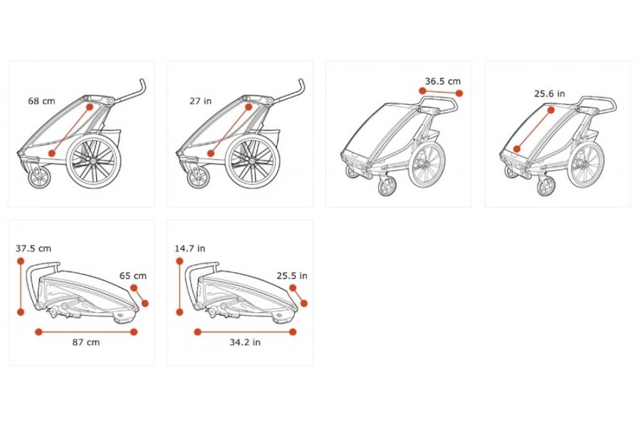 CARRITO THULE CHARIOT CROSS 1