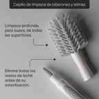 CEPILLO LIMPIA MAMADERAS 2 IN 1 CLEAN