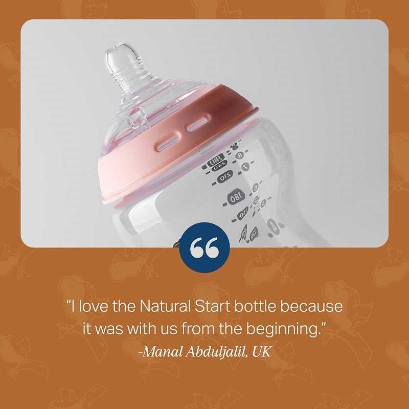 MAMADERA NS 2XUN 260ML DISEÑO CONEJO ROSA