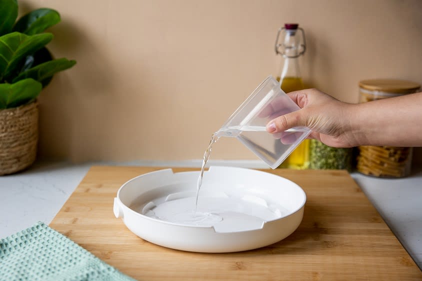 ESTERILIZADOR DE MICROONDAS BLANCO AL
