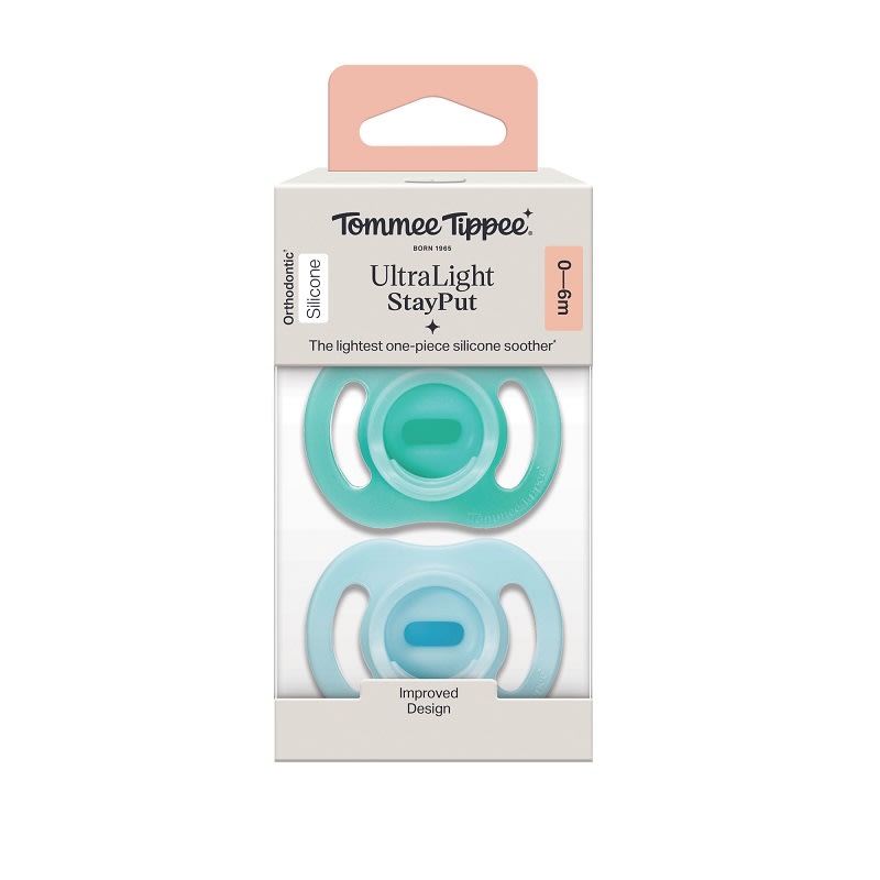 CHUPETE ULTRA LIGERO STAYPUT 2X 0-6 M