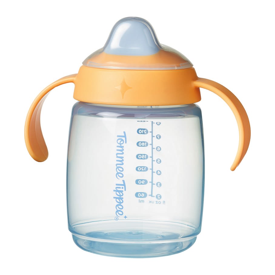 VASO BOQUILLA DE ENTRENAMIENTO 6M 240ML ASSTD