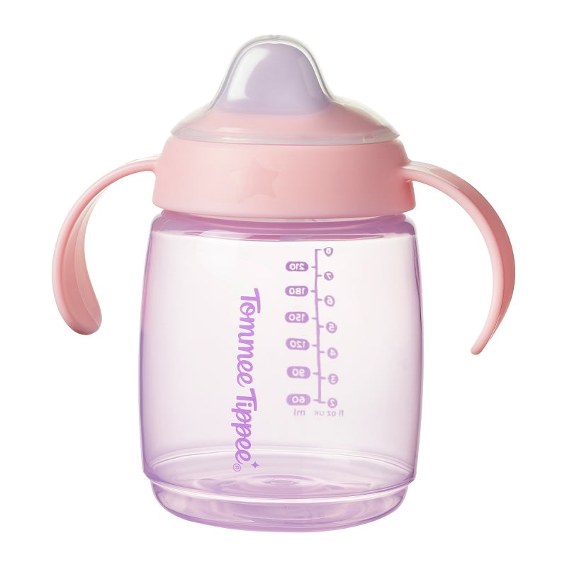 VASO BOQUILLA DE ENTRENAMIENTO 6M 240ML ASSTD