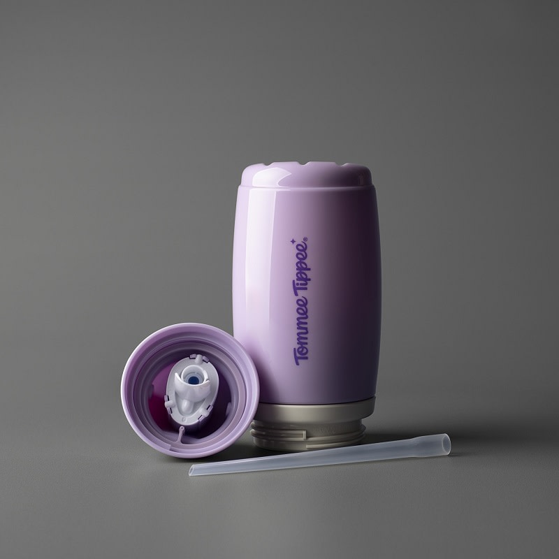 VASO CON BOMBILLA ACTIVE 12M 266ML ASS