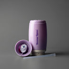 VASO CON BOMBILLA ACTIVE 12M 266ML ASS