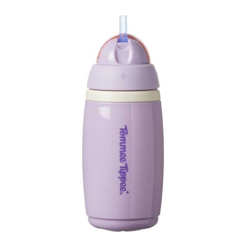 VASO CON BOMBILLA ACTIVE 12M 266ML ASS