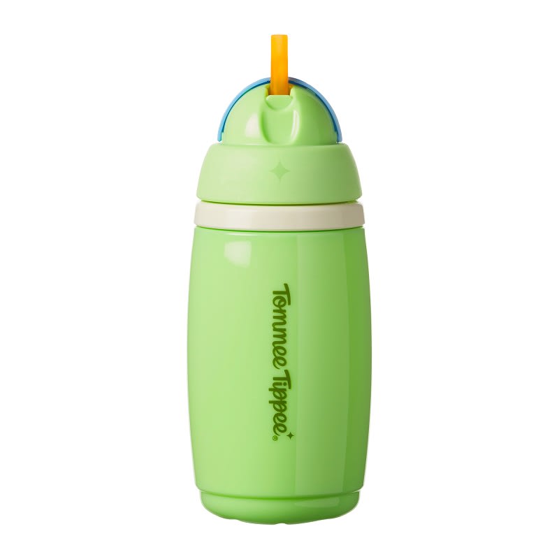 VASO CON BOMBILLA ACTIVE 12M 266ML ASS