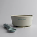SET BOWL Y CUCHARA DE SILICONA EASISTICK VERDE