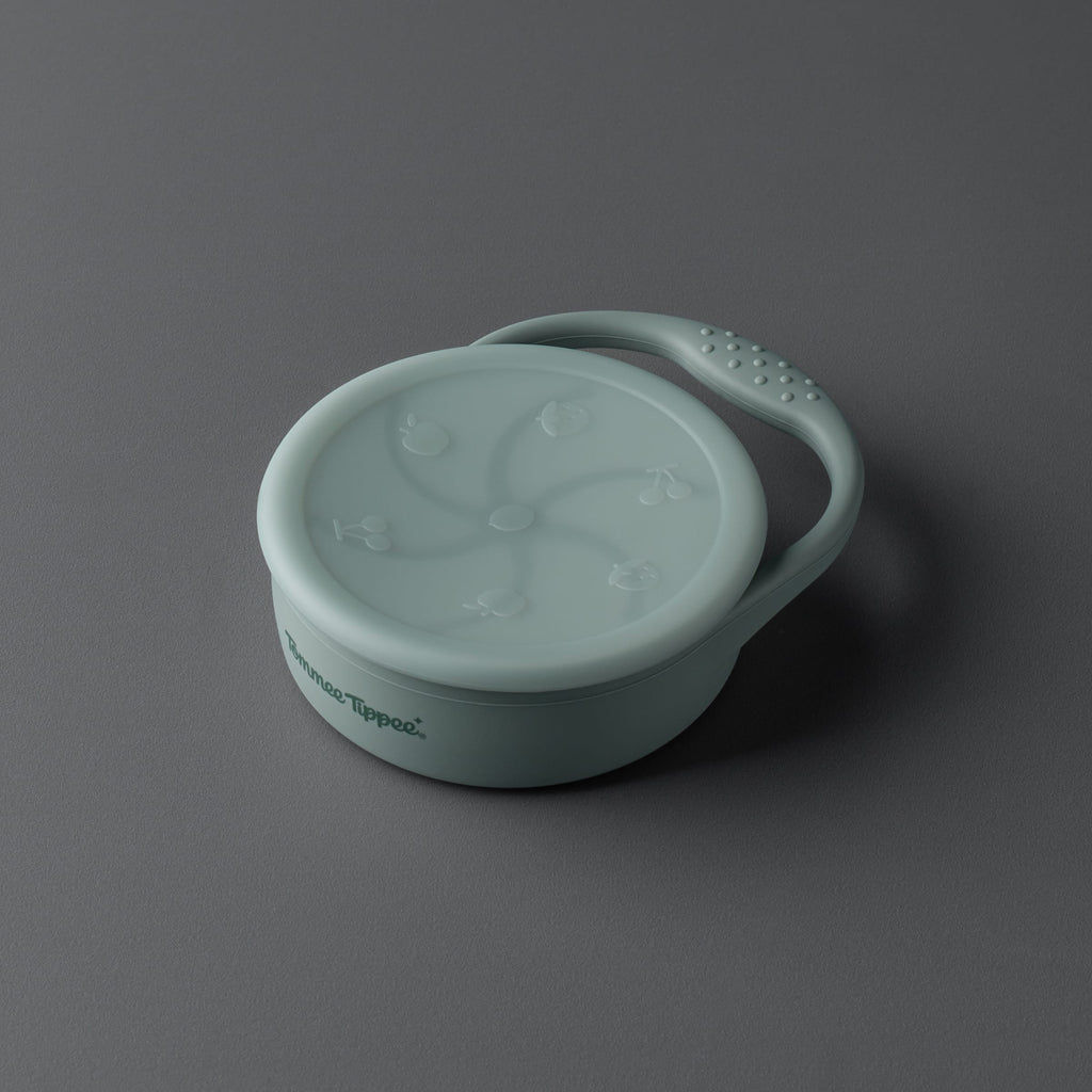 CONTENEDOR DE SNACK DE SILICONA PLEGABLE