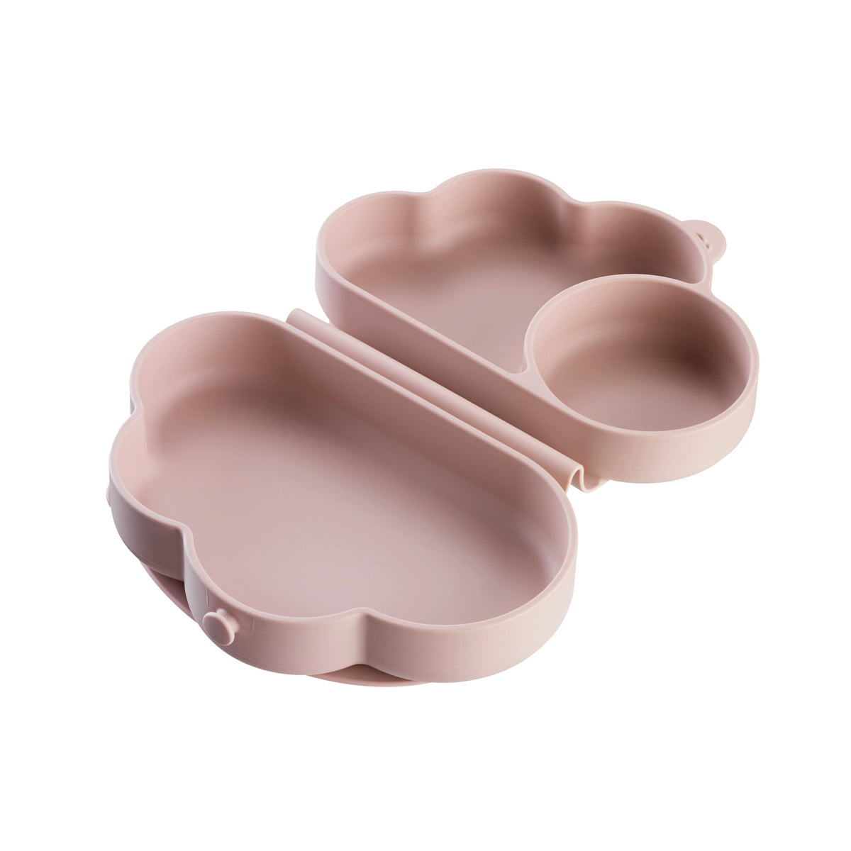 PLATO DE SILICONA NUBE CON BASE DE SUCCIÓN