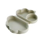 PLATO DE SILICONA NUBE CON BASE DE SUCCIÓN