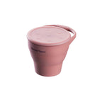 CONTENEDOR DE SNACK DE SILICONA PLEGABLE