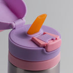 VASO TERMICO DE ACERO ON THE GO STRAW 18M+