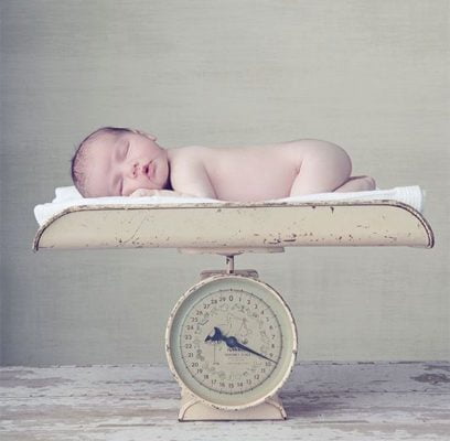adivina peso del bebé idea babyshower