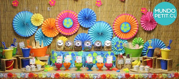 baby shower tropical