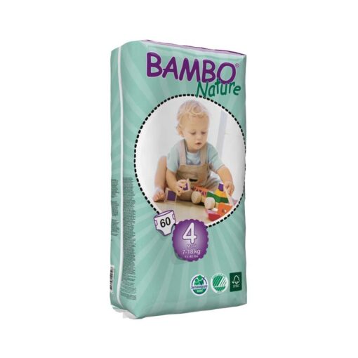 Pañales Ecológicos Bambo Nature Maxi 4