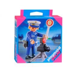 Policia de tránsito Playmobil