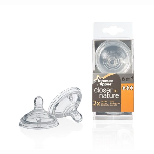 Tetina flujo rápido 6M+ Tommee Tippee