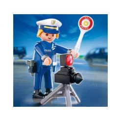 policia de tránsito playmobil