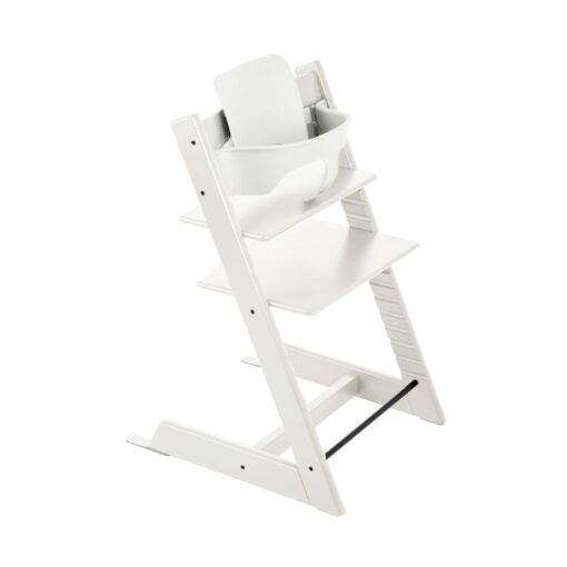 Pack silla tripp trapp trona blanca de Stokke