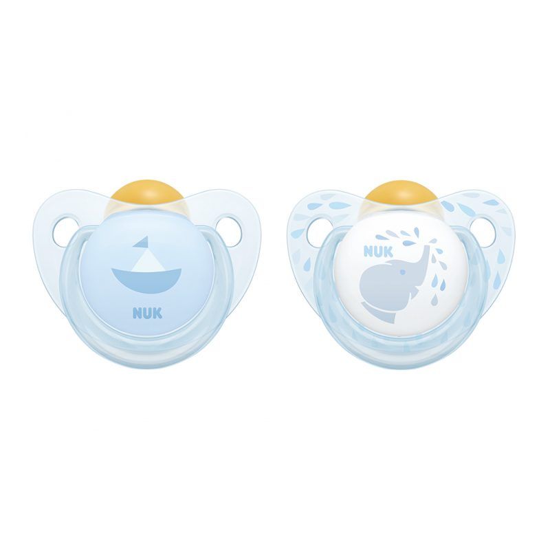 Chupetes Rose&Blue látex etapa 1 (0-6 meses) NUK