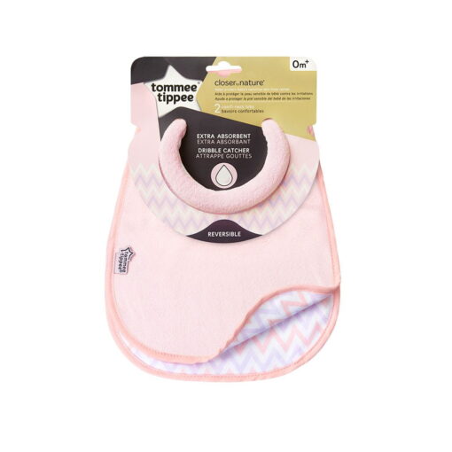 Pack 2 baberos absorbentes reversibles Tommee Tippee