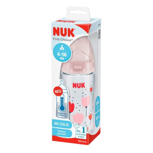 Mamadera First Choice+ 150 ML con control de temperatura NUK