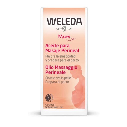 aceite de masaje perineal Weleda