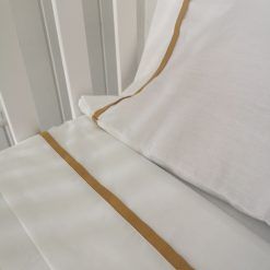 Juego de sábanas de cuna (120 x 60)