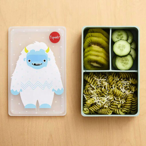 caja almuerzo silicona yeti 3sprouts