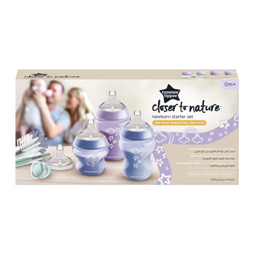 set inicio recien nacido closer to nature lila Tommee Tippee 2