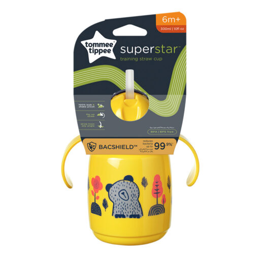 vaso superstar training straw Tommee Tippee