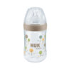 mamadera nuk for nature 260ml beige