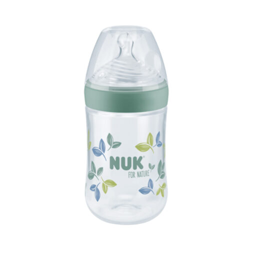 mamadera nuk for nature 260ml verde