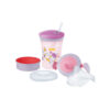 set vasos evolution cup cangrejo pez rosado Nuk